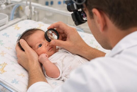 OCULISTICA, NEONATO PRETERMINE CON RETINOPATIA SOTTOPOSTO AL MIULLI A UN DELICATISSIMO INTERVENTO SU ENTRAMBI GLI OCCHI