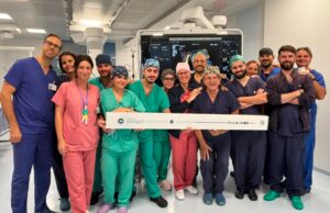CARDIOLOGIA, AL MIULLI IL PRIMO IMPIANTO IN PUGLIA DI UNA VALVOLA TRICUSPIDE SENZA APRIRE IL TORACE